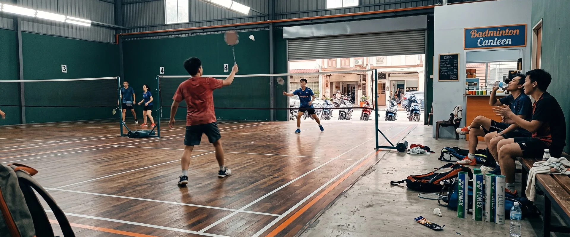 badminton court in Bukit Ceylon, Kuala Lumpur