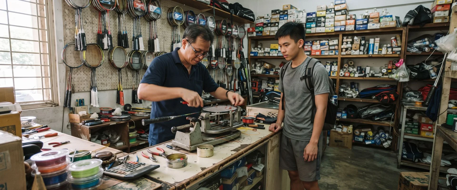 Pro Shop & Racket Stringing in Klang Valley
